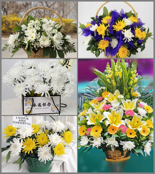 贵州贵阳观山湖区百花湖乡哪嘎村白事提篮配送